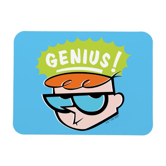Dexter "Genius" Callout Graphic Magnet (Horizontal)