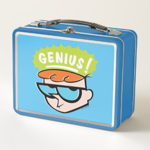 Dexter "Genius" Callout Graphic Metall Brotdose
