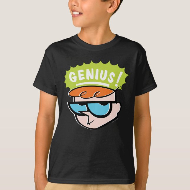 Dexter "Genius" Callout Graphic T-Shirt (Vorderseite)