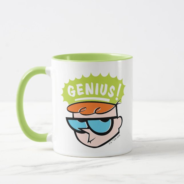 Dexter "Genius" Callout Graphic Tasse (Links)
