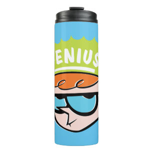 Dexter "Genius" Callout Graphic Thermosbecher