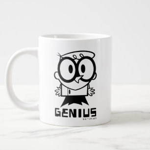 Dexter "Genius" Kontur Graphic Jumbo-Tasse