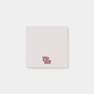 Dexter-Kuh Post-it Klebezettel