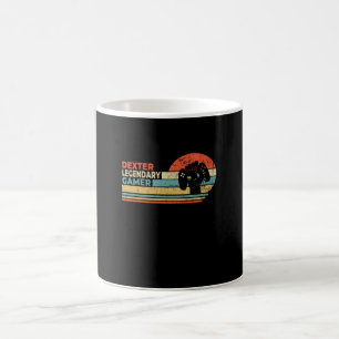 Dexter Legendary Gamer Personalisiertes Geschenk Kaffeetasse