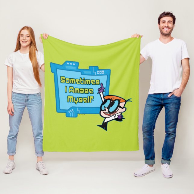 Dexter - Manchmal erstaune ich mich selbst Fleecedecke (Beispiel)