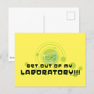 Dexter - Raus aus meinem Labor!!! Postkarte
