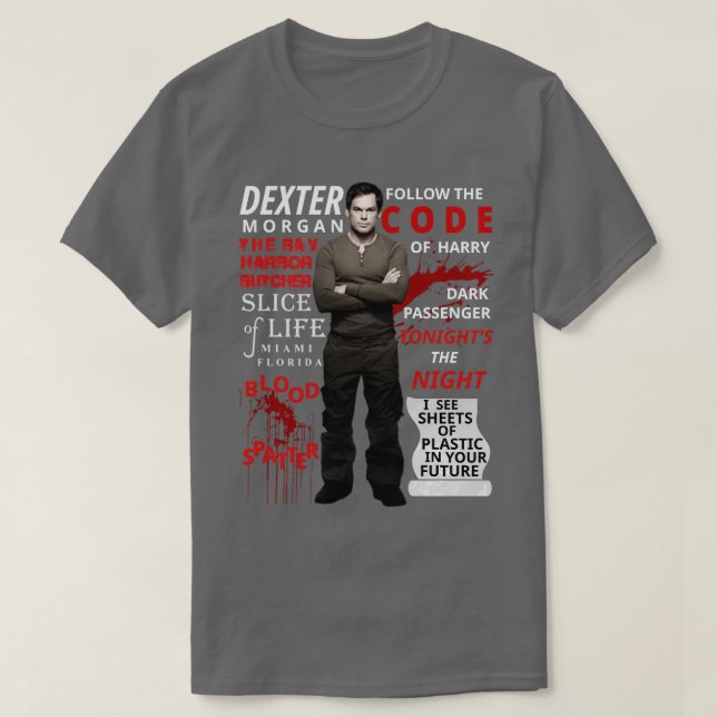 Dexter T-Shirt (Design vorne)