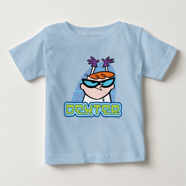 Dexter-Zeichenname Graphic Baby T-shirt (Vorderseite)