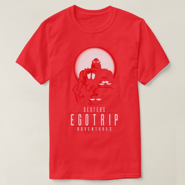 Dexters Ego Trip Abenteuer T-Shirt (Design vorne)