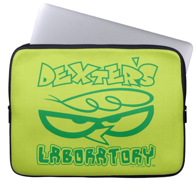 Dexter's Laboratory Face Logo Laptopschutzhülle (Vorderseite)