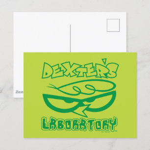 Dexter's Laboratory Face Logo Postkarte