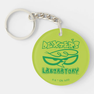 Dexter's Laboratory Face Logo Schlüsselanhänger