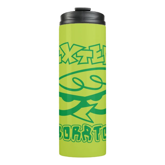 Dexter's Laboratory Face Logo Thermosbecher (Vorderseite)