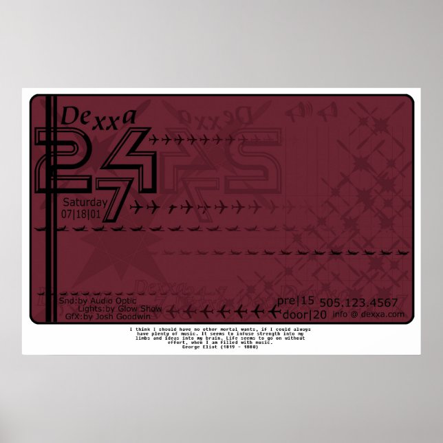 Dexxa Poster (Vorne)