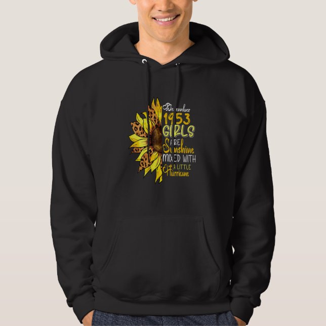 Dezember 1953 Mädchen sind Sonnenschein mit Hurric Hoodie (Vorderseite)