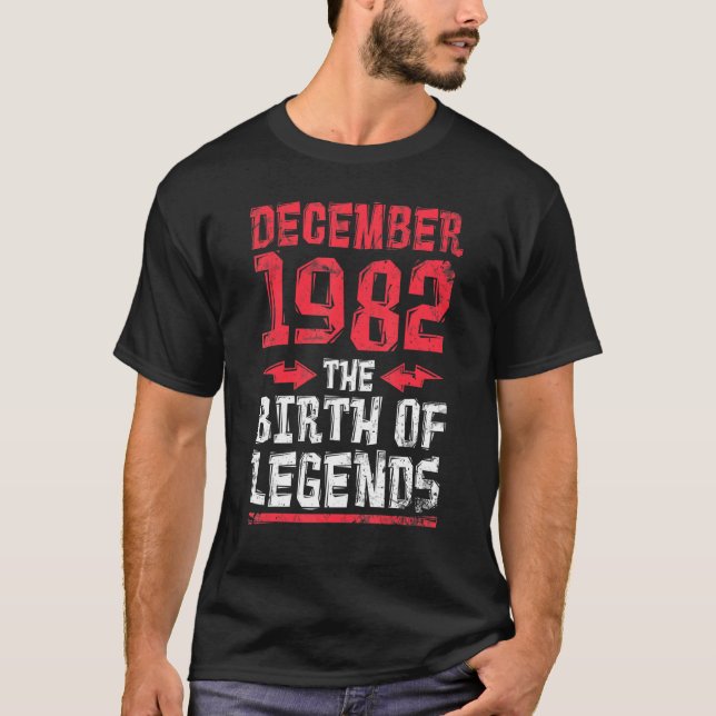 Dezember 1982 der Bird of Legends glücklich über m T-Shirt (Vorderseite)