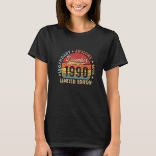 Dezember 1990 32. Geburtstag Legendary Phantastisc T-Shirt