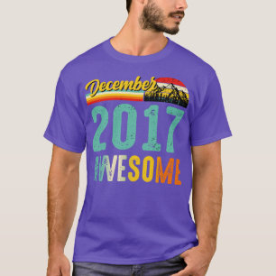 Dezember 2017 Geburtstagsgeschenk-Shirt Vintage De T-Shirt