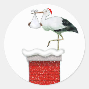 Dezember Baby Runder Aufkleber
