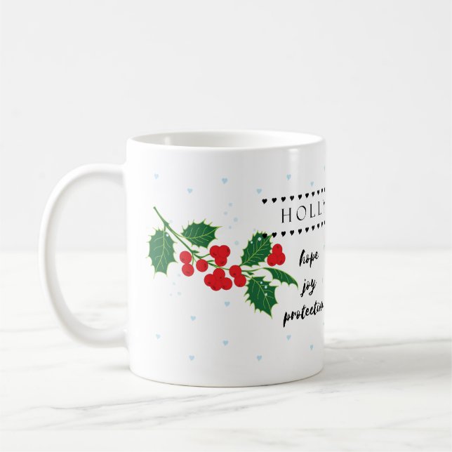 Dezember Blume Tasse mit Blume Treffen (Links)