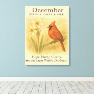 Dezember Geburtstag Christlicher Kardinal Bibelver Leinwanddruck