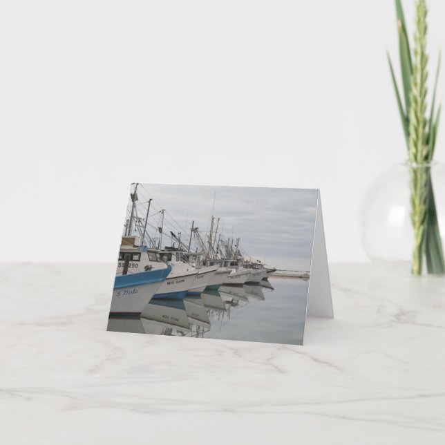 Dezember Harbour Note Card Karte (Vorderseite)