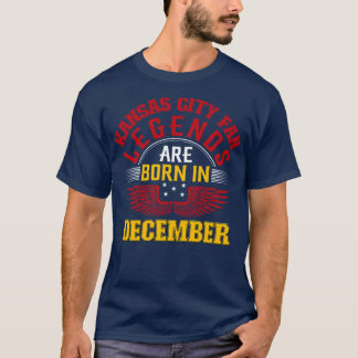 Dezember Kansas City Fan Schneigating Kansas City T-Shirt