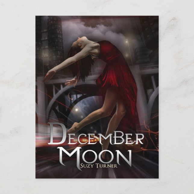 Dezember Moon Postcard Postkarte (Vorderseite)
