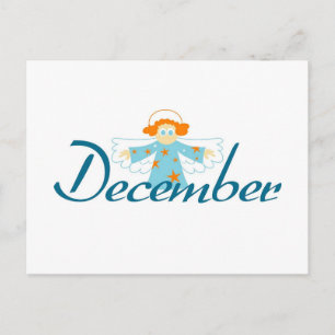 Dezember Postkarte