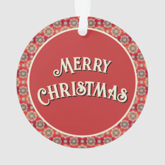 Dezember-Schneeflocken Ornament