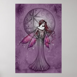 Dezember Star Fairy Poster von Molly Harrison