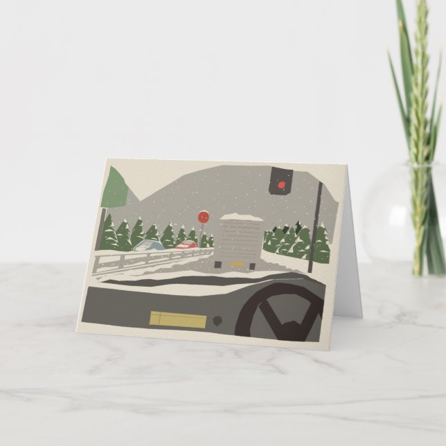 Dezember-Tag Feiertagskarte (Vorderseite)