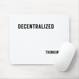 Dezentralisierte Ästhetik-Tech-Mauspad Mousepad