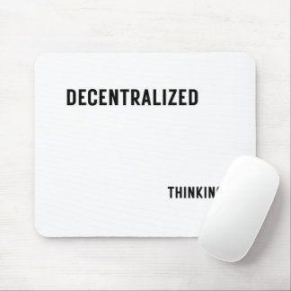 Dezentralisierte Ästhetik-Tech-Mauspad Mousepad