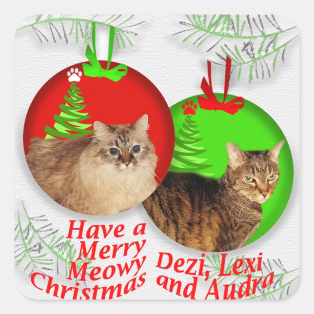 Deziz World Christmas Stickers (Vorderseite)