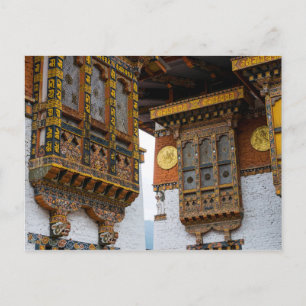 Dezong Architektur Postkarte