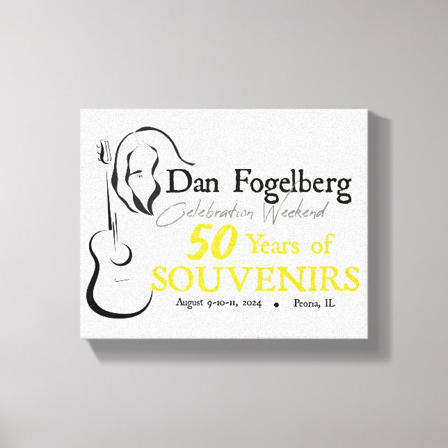 DF Celebration Weekend 2024 Canvas Print Leinwanddruck (Vorderseite)