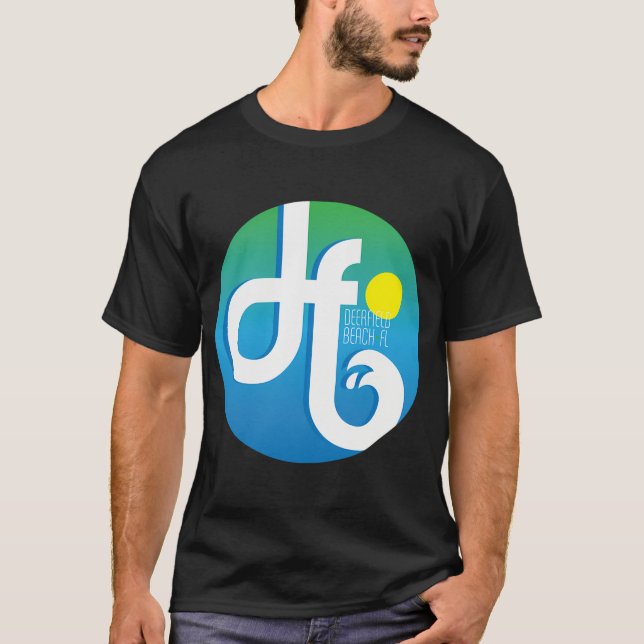 DFB: Deerfield Beach, FL T-Shirt (Vorderseite)