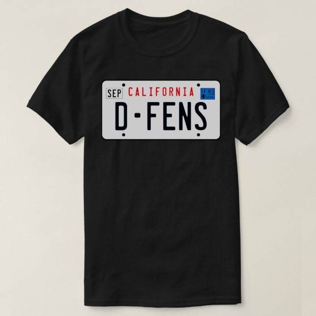 DFens Man am Rande T-Shirt (Design vorne)