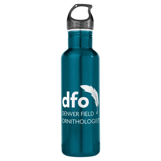 DFO Wasserflasche Edelstahlflasche (Vorderseite)