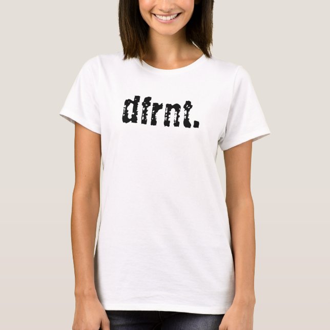 dfrnt. T-Shirt (Vorderseite)
