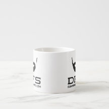 DFS weiße Espresso-Tasse