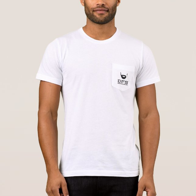 DFS White Pocket T - Shirt (Vorderseite)