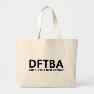 DFTBA JUMBO STOFFBEUTEL