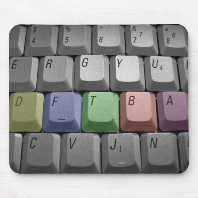 DFTBA Tastatur-/Mausunterlage Mousepad (Vorne)