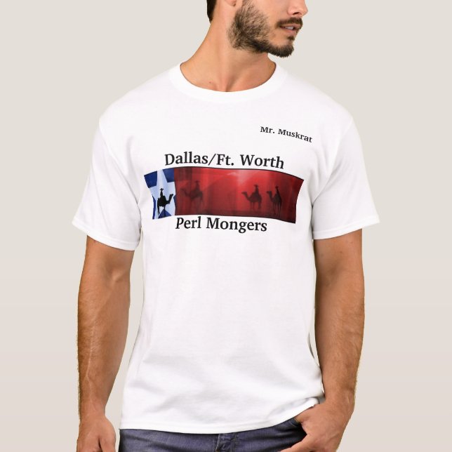 dfwpm, Perl-HÄNDLER, DALLAS FORT WORTH (3) T-Shirt (Vorderseite)