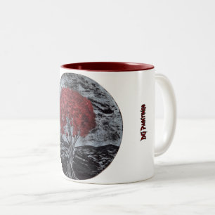 DG Paintings Crimson Leaves Tasse
