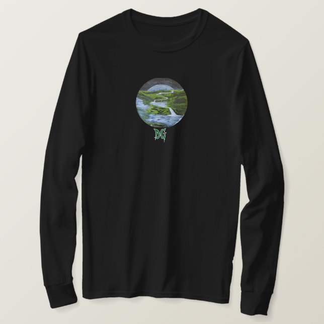 DG Paintings Rising Moon River Shirt V3 (Design vorne)