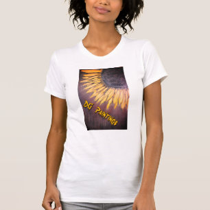 DG Paintings Sonnenblumen-Porträt T-Shirt