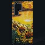 DG Paintings Sunflower Fields Phone Case Samsung Galaxy Hülle<br><div class="desc">DG Paintings original artwork designed phone cases</div>